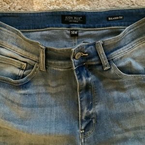Judy Blue 14W Relaxed fit Faded